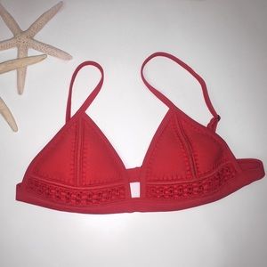 Red Triangl Bikini (top)